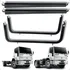 Kit Acabamento Arco Sup   Canaleta Inf Porta Ford Cargo