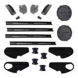 Kit Acabamento Banco Deslize Manopla Fusca Itamar Preto