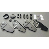 Kit Acabamento Banco Gol Quadrado 85 93 Modelo Orig cinza 