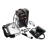 Kit Acadêmico Black Esfigmomanômetro E Estetoscópio Cor Preto Sem Desenho