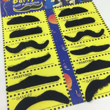 Kit Acessório 12 Bigodes Postiço Falso Mus Tache 082 