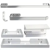 Kit Acessorio Banheiro Inox