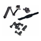 Kit Acessório Bicicleta Bike Gopro Go Pro Hero 1 2 3 4 5 Way