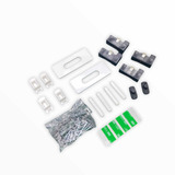 Kit Acessório Para Kit Pia Vitrine Abrigo Fechamento Preto
