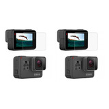 Kit Acessórios Action Cam Películas De Vidro Hero 5 6 7 8