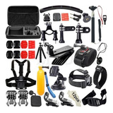 Kit Acessórios Câmera 4k Sport Compatível Go Pro 54 Peças