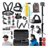 Kit Acessórios Compatível Gopro 11 12 13 Dji Osmo 4k 50pcs