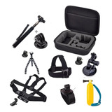 Kit Acessórios E Suportes P Gopro Hero 4 Session 5 6 Black