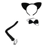 Kit Acessorios Gatinha Preto