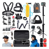 Kit Acessorios Gopro 13 Black Completo Go Pro Bastão 3 Way