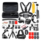 Kit Acessórios Gopro Hero 5 6 7 8 9 10 65 Peças Esportivas
