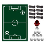 Kit Acessórios Pebolim Embutido Bolas Campo Cachimbo Manopla