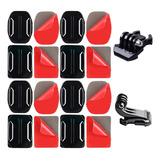 Kit Acessórios Suporte Reto Base J Hook Mounting Base Para Gopro Hero 13 Black Vibe Shoot