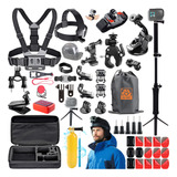 Kit Acessórios Vibe Shoot Gopro Hero 9 10 11 12 Black 