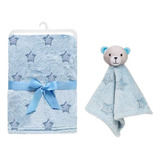 Kit Aconchego Para O Bebê Manta Naninha Estrelinha