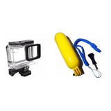 Kit Action Cam Caixa Estanque Acessórios Gopro 7 Flutuante