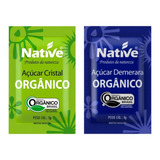 Kit Açúcar Orgânico Cristal Demerara Native Sachê 800un