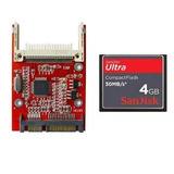 Kit Adaptador Conversor Sata Cf Compact Flash Sandisk 4gb