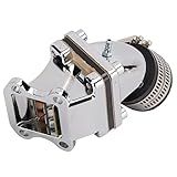 Kit Adaptador De Coletor De Admissão De Carburador De Liga De Alumínio De 33 Mm Para DIO AF27 AF28 ZX50 SE50 Tubo De Substituição Com Melhor Desempenho Material Premium Para