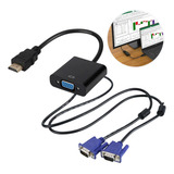 Kit Adaptador Hdmi Vga Ligar Notebook