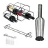 Kit Adega Mesa Porta Garrafa Porta Taça Porta Rolha Vinho  