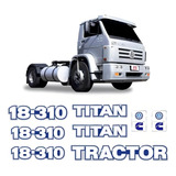 Kit Adesivo 18 310 Titan Tractor Caminhão Volkswagen Cummins