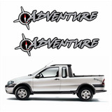 Kit Adesivo Adventure Fiat Strada Palio