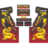 Kit Adesivo Arcade Mortal