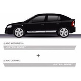 Kit Adesivo Astra Faixa Lateral Hatch Sedan Advantage Sport