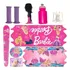 Kit Adesivo Bicicleta Infantil Buzina Manoplas Barbie Aro 16