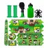 Kit Adesivo Bicicleta Infantil Buzina Manoplas Ben 10 Aro 16