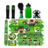 Kit Adesivo Bicicleta Infantil Buzina Manoplas Ben 10 Aro 20