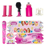 Kit Adesivo Bicicleta Infantil Manopla Princesas