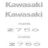 Kit Adesivo Carenagem Tanque Kawasaki Z750 Z 750 2010 Abs