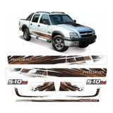 Kit Adesivo Chevrolet S10 Rodeio 2011 4x4 Turbo Completo 08