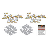 Kit Adesivo Compativel C Resinado Suzuki Intruder 800 Preta