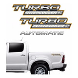 Kit Adesivo Compatível Hilux Turbo Intercooler 2007 F669 Cor Padrão