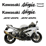 Kit Adesivo Compativel Kawasaki