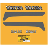 Kit Adesivo Compatível Trator Valtra Bm85 Completo Etiqueta Cor Trator Bm85