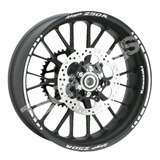 Kit Adesivo De Roda Friso Refletivo Para Kawasaki Ninja 250r