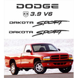Kit Adesivo Dodge Dakota Sport 3