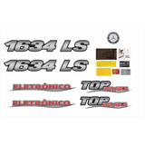 Kit Adesivo Emblema Caminhão Mercedes Benz 1634 Ls Eletrônic
