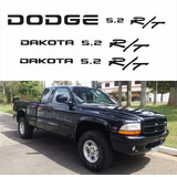 Kit Adesivo Emblema Dodge Dakota 5