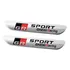 Kit Adesivo Emblema Lateral Toyota Gr Gazoo Sport Resinado