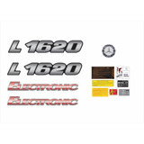 Kit Adesivo Emblema Resinado Mercedes Benz L 1620 Electronic