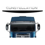 Kit Adesivo Emblema Vw Constellation Faixa Grade Kit113