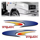 Kit Adesivo Faixa Lateral Porta Caminhão Mb 1620 Truck 2004