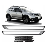 Kit Adesivo Faixa Lateral Renault Duster Iconic 2022 Soleira