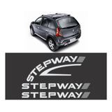 Kit Adesivo Faixa Renault Sandero Stepway 2011 Sdro60 Cor Padrão