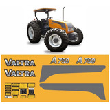 Kit Adesivo Faixas Compatível Trator Valtra A750 Etiquetas
